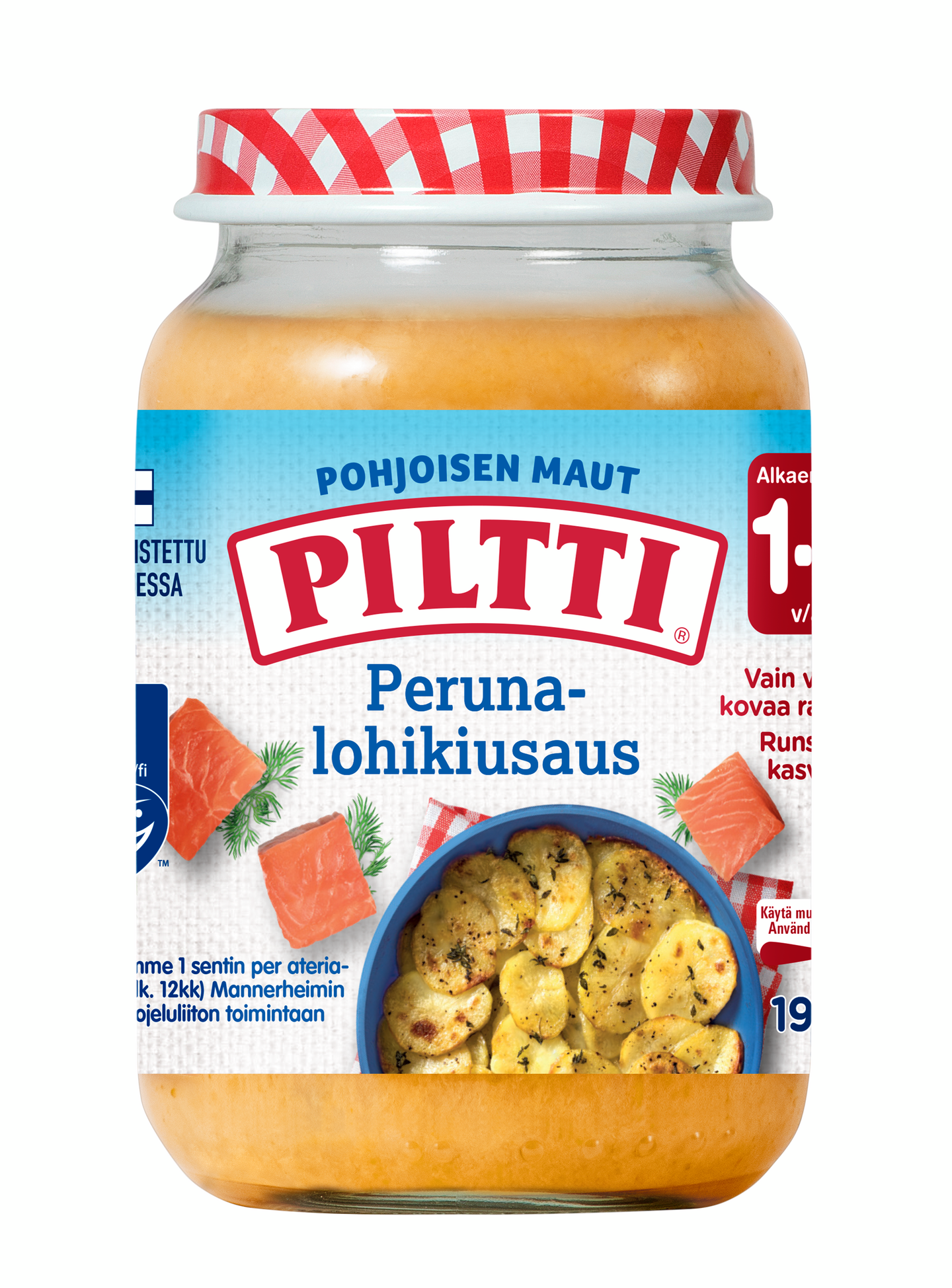 Piltti Pohjoisen maut peruna lohikiusaus 190g 12kk