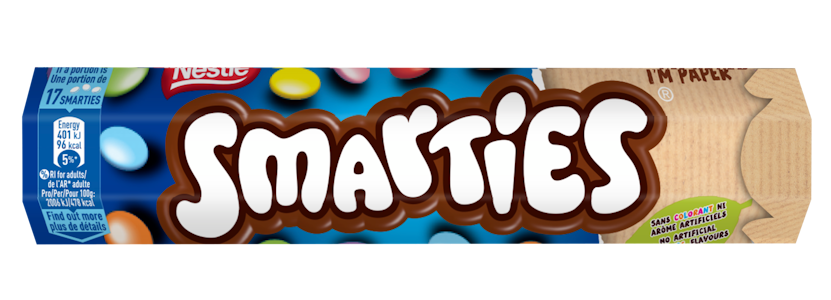 Nestlé Smarties sokerikuorrutettuja maitosuklaarakeita 130g