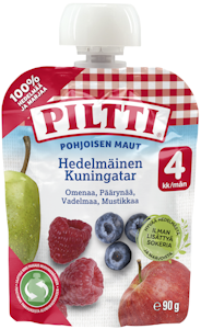 Piltti Pohjoisen maut hedelmäinen kuningatar 4kk 90g