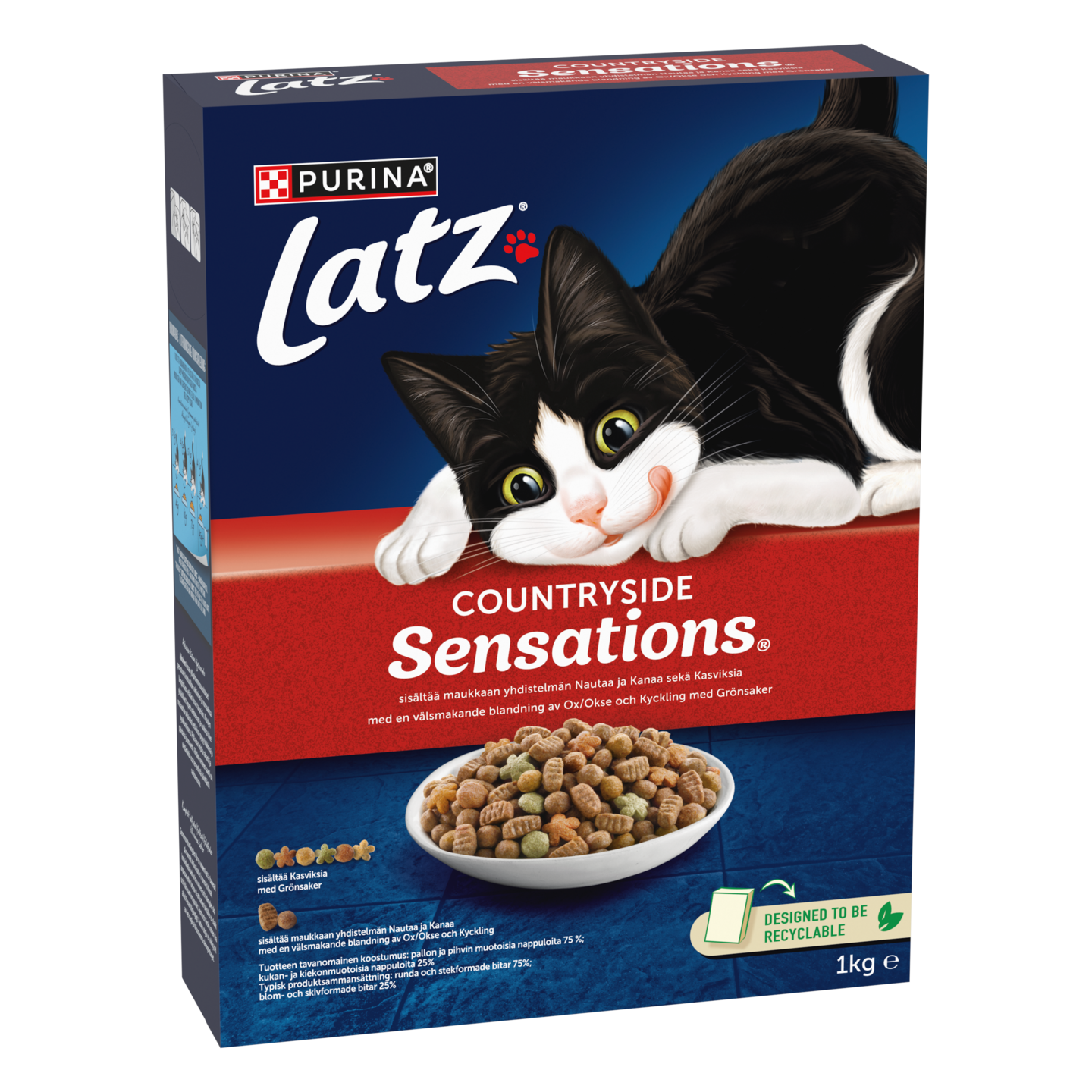 Latz Countryside Sensations nauta kana kasviksia 1kg