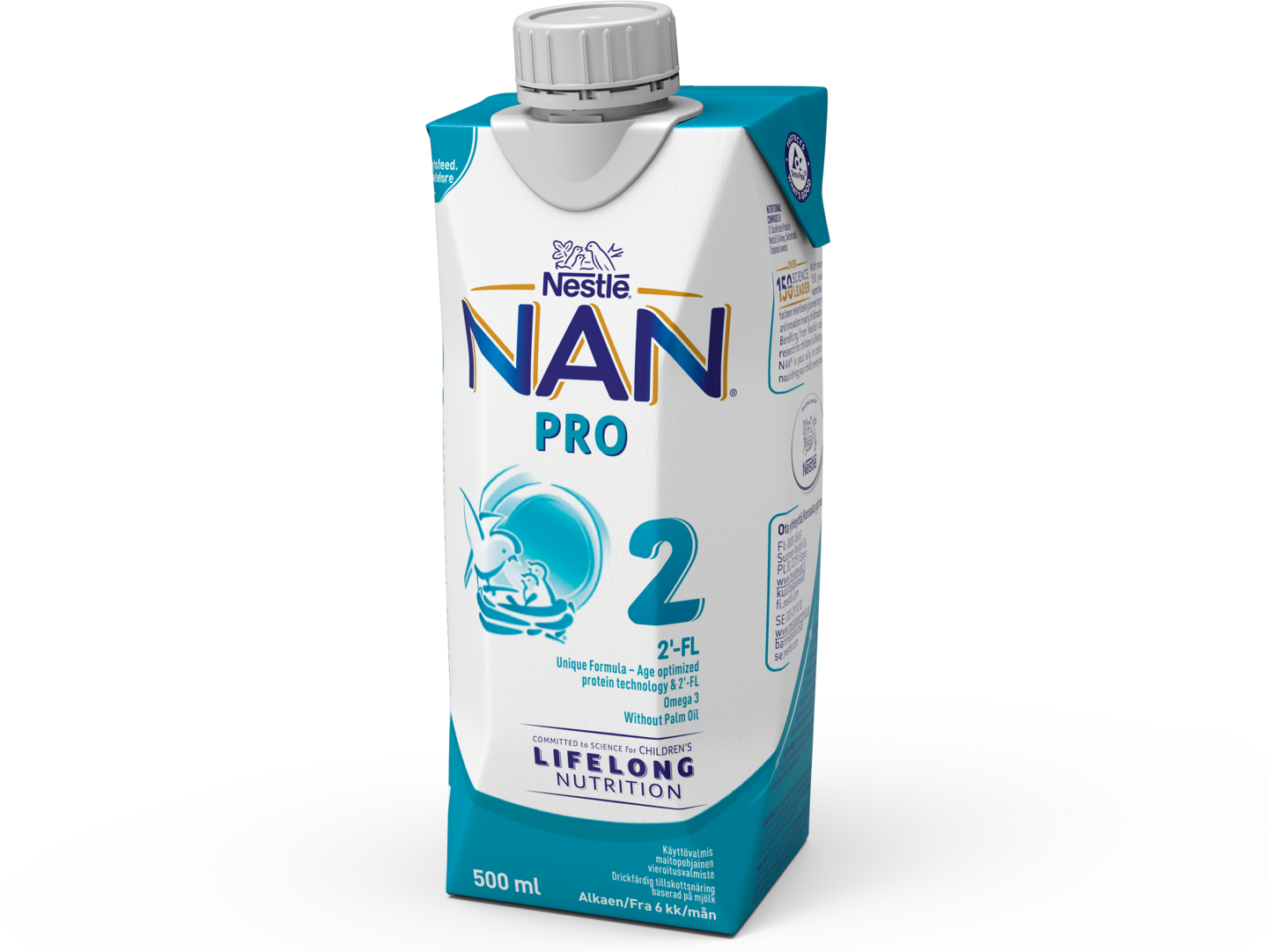 Nestle Nan Pro2 Vieroitusvalmiste 500ml K Ruoka