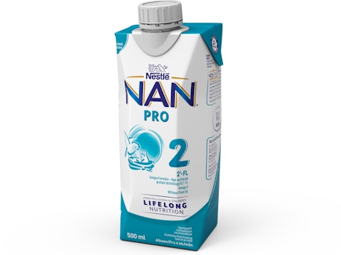 Nestle Nan Pro2 vieroitusvalmiste 500ml