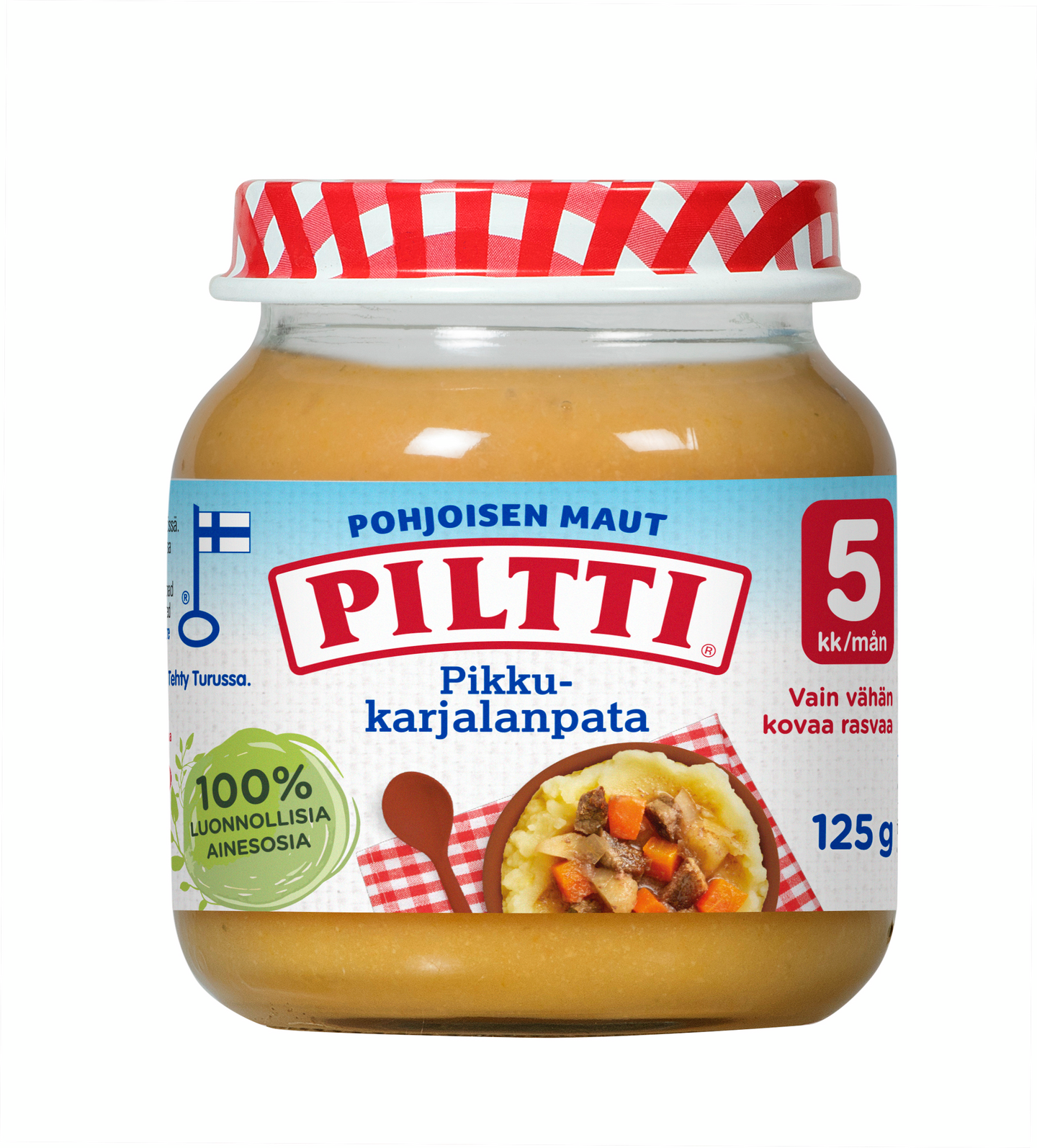 Piltti Pohjoisen maut Pikkukarjalanpata 125g 5kk