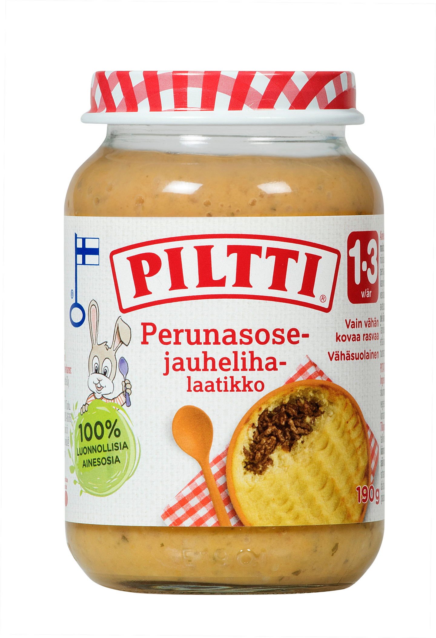 Piltti Perunasose-jauhelihalaatikko 190g 1-3v