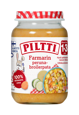 Piltti Farmarin peruna-broilerpata 190g 1-3v