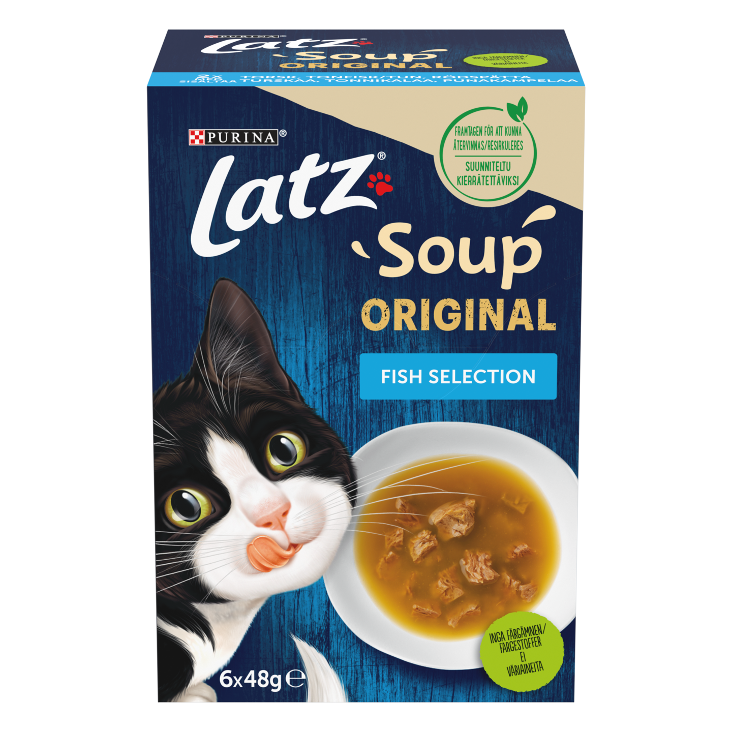 Latz Soup Fish selection 6x48g