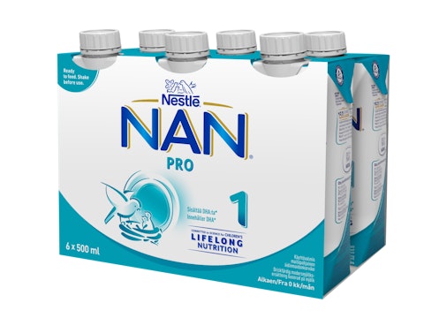 Nestle Nan Pro1 äidinmaidonkorvike 6x500ml