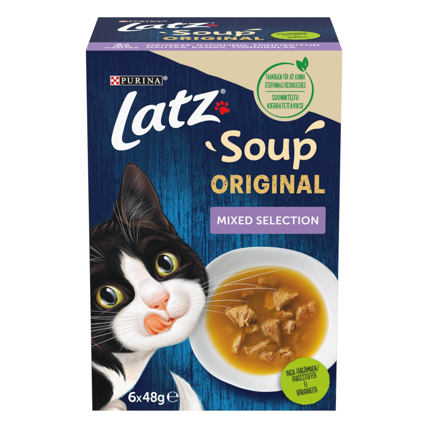 Latz Soup Mixed selection 6x48g