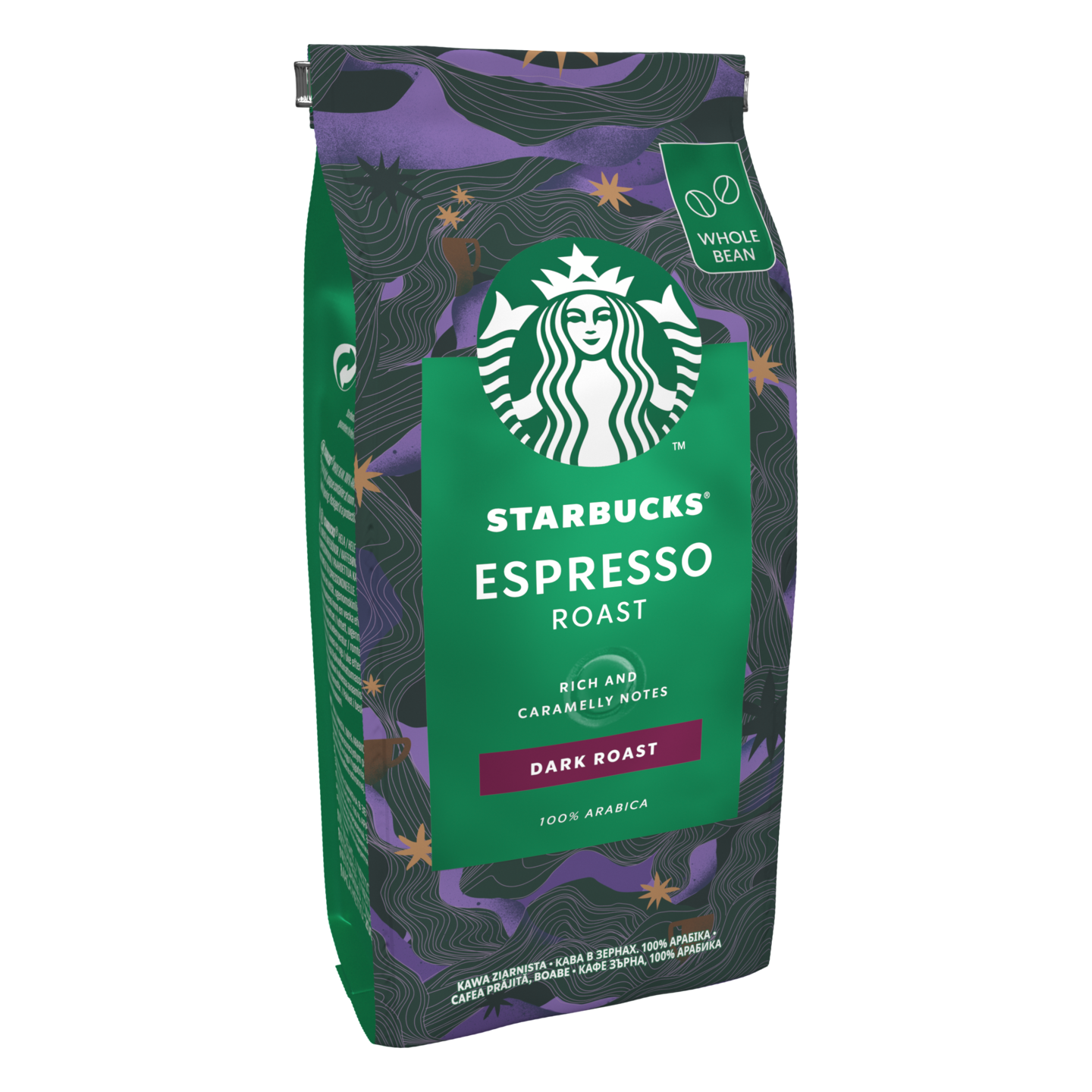 Starbucks Espresso 200g dark roast papukahvi KRuoka Verkkokauppa
