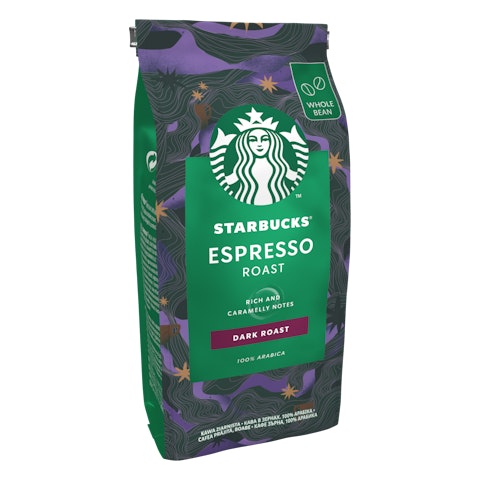 Starbucks Espresso 200g dark roast papukahvi