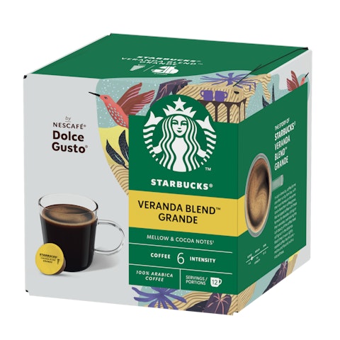 Dolce Gusto Starbucks 12kaps Veranda Blend Grande
