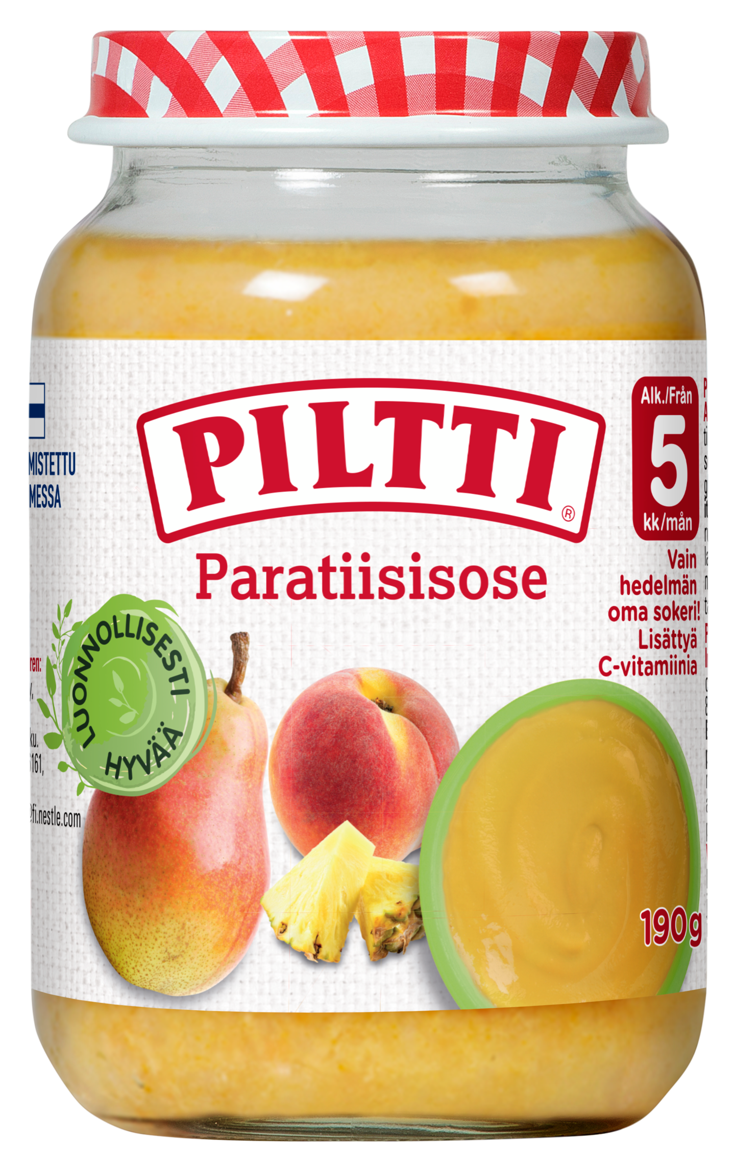 Piltti Paratiisisose 190g 5kk