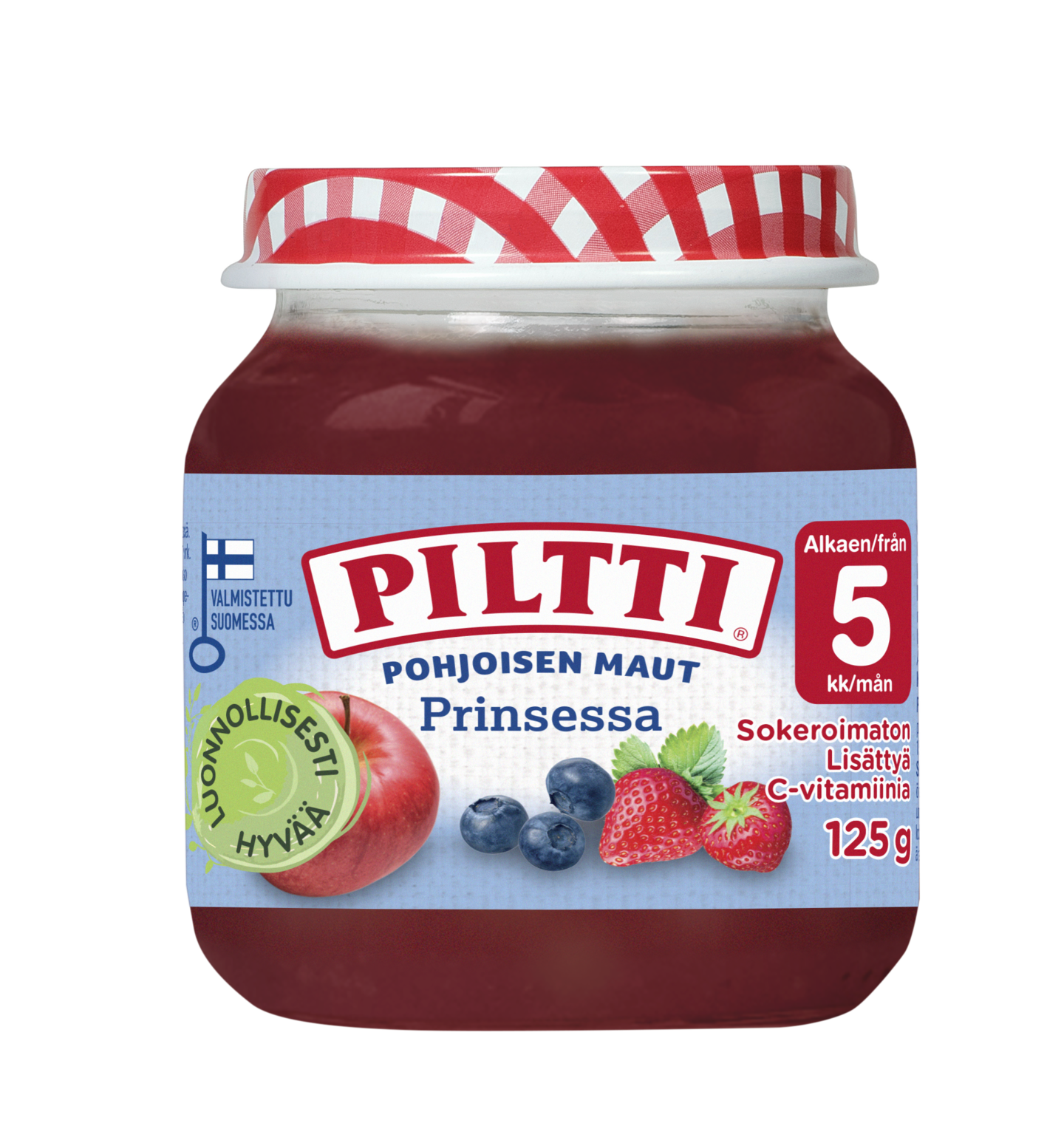 Piltti Pohjoisen Maut prinsessa 125g 5kk