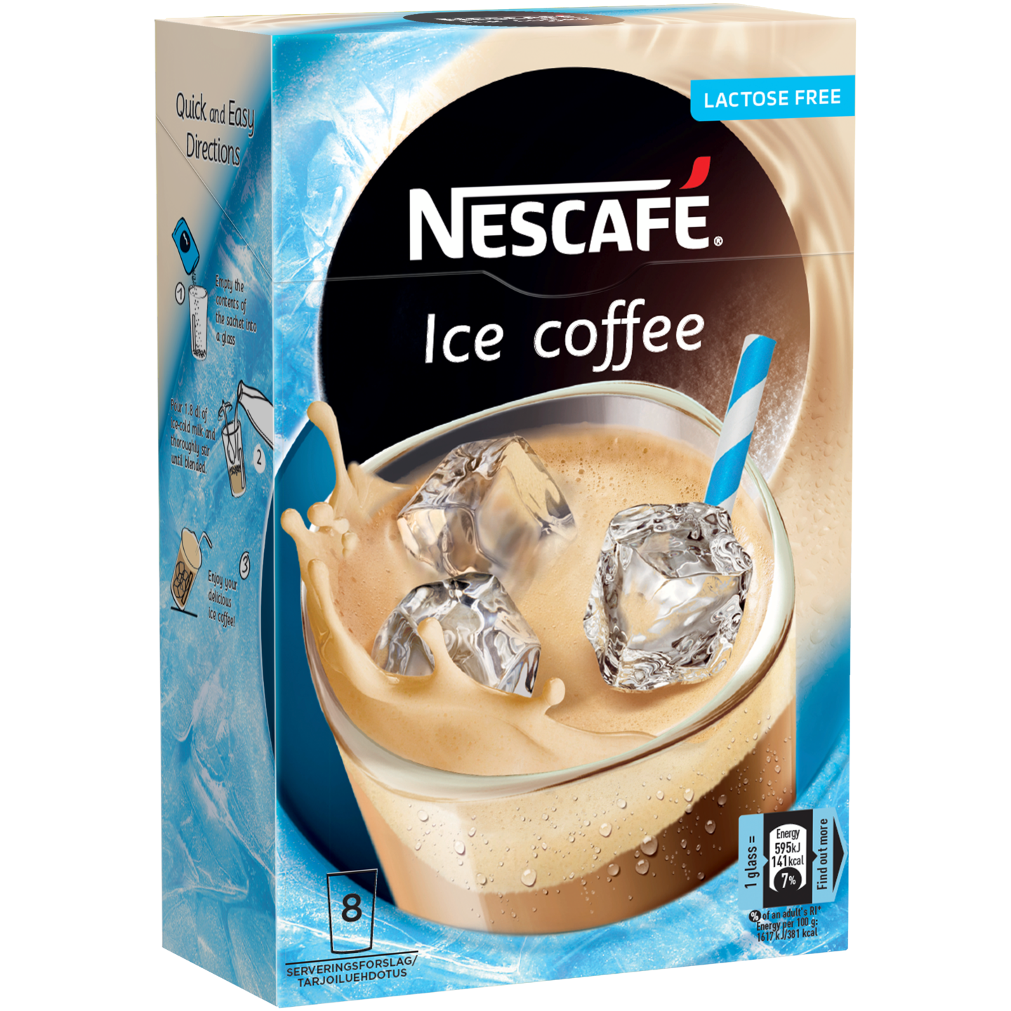 Nescafé Ice Coffee 8kpl/112g erikoispikakahvi