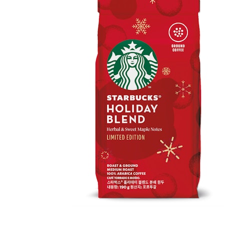 Starbucks Holiday Blend 190g medium roast suodatinkahvi