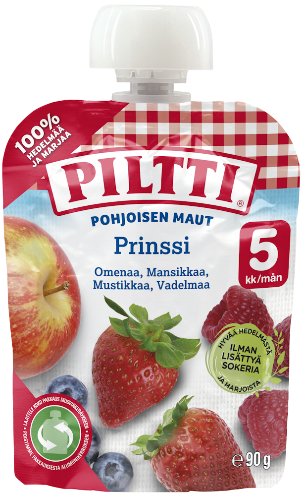 Piltti Pohjoisen maut Prinssi 90g 5kk - HoReCa-tukku Kespro