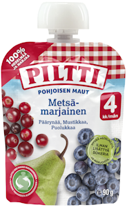 Piltti Pohjoisen Maut Metsämarjainen 90g 4kk