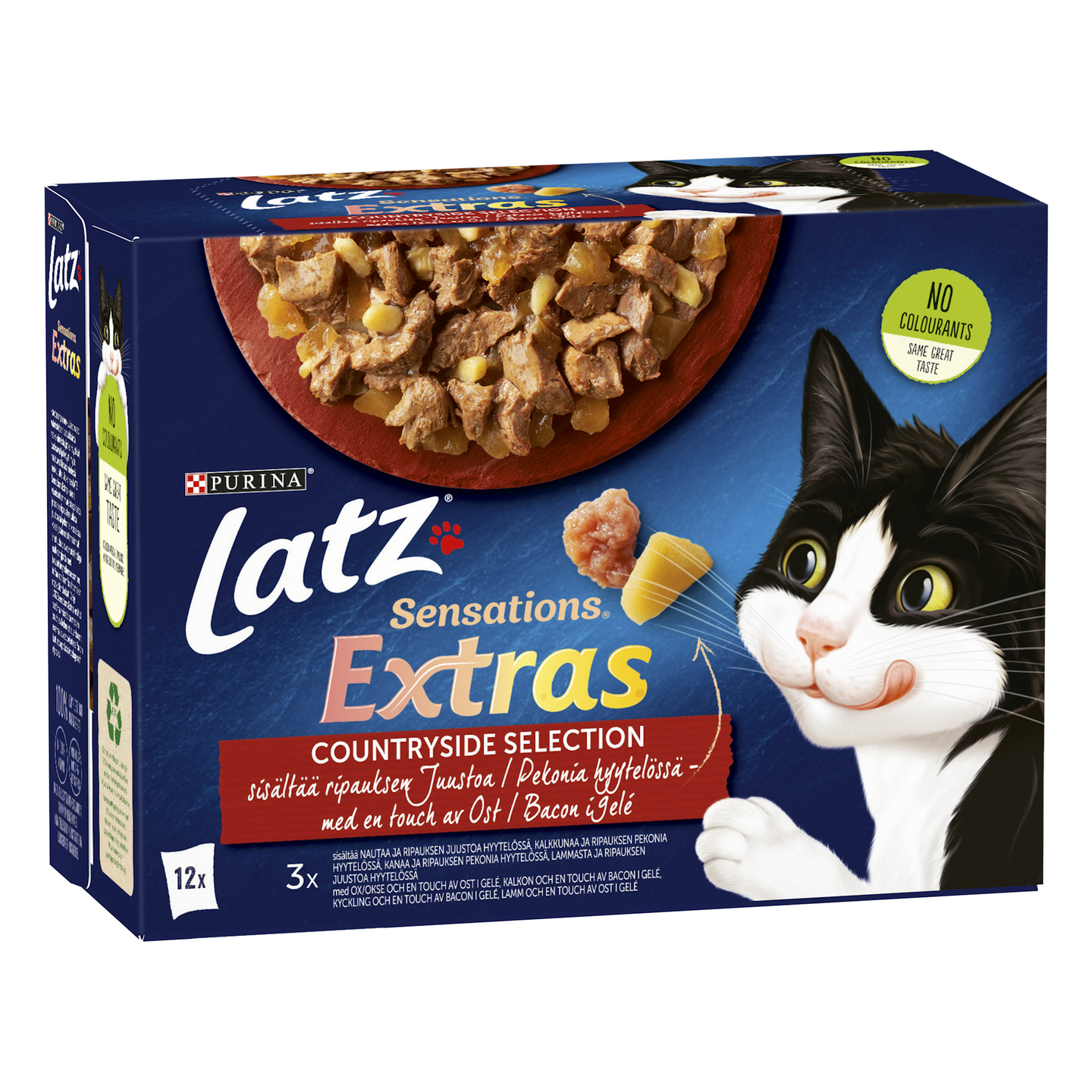 Latz Sensations Extras 12x85g Countryside lajitelma hyytelössä