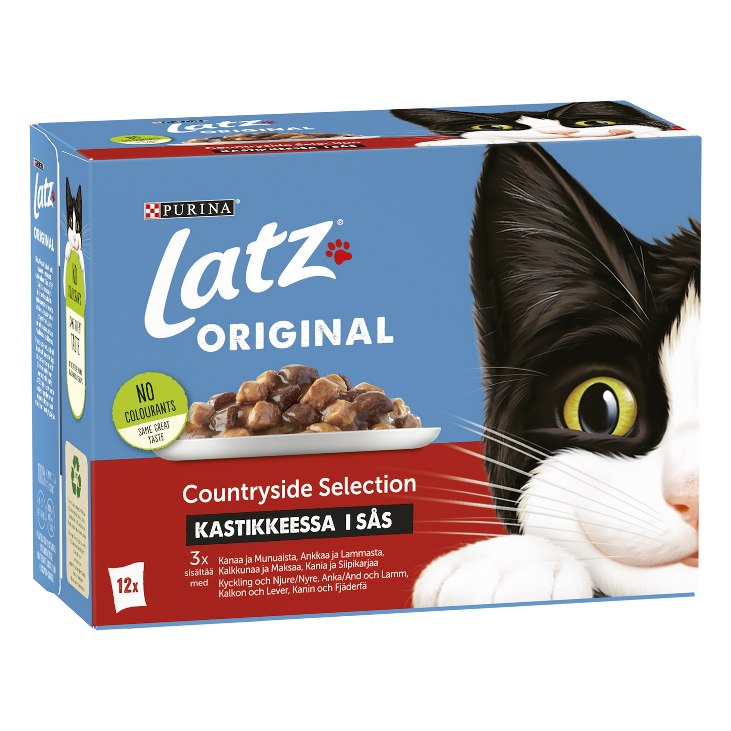 Latz Original 12x85g Countryside lajitelma kastikkeessa