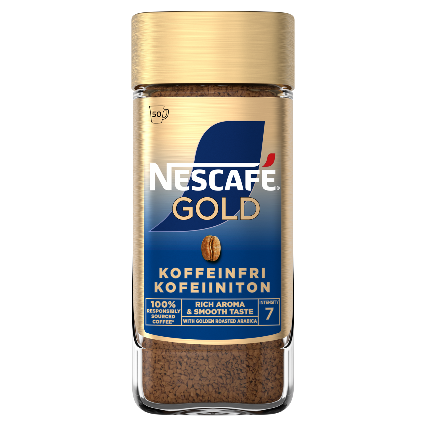 Nescafé Gold 100g pikakahvi kofeiiniton