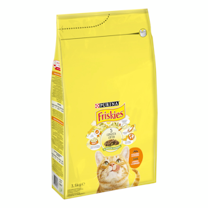 Friskies 3,5kg Adult Kanaa ja Vihanneksia kissanruoka