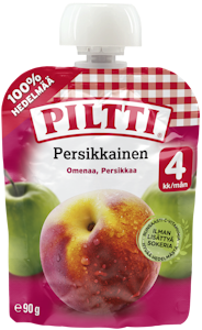 Piltti Persikkainen 90g 4kk