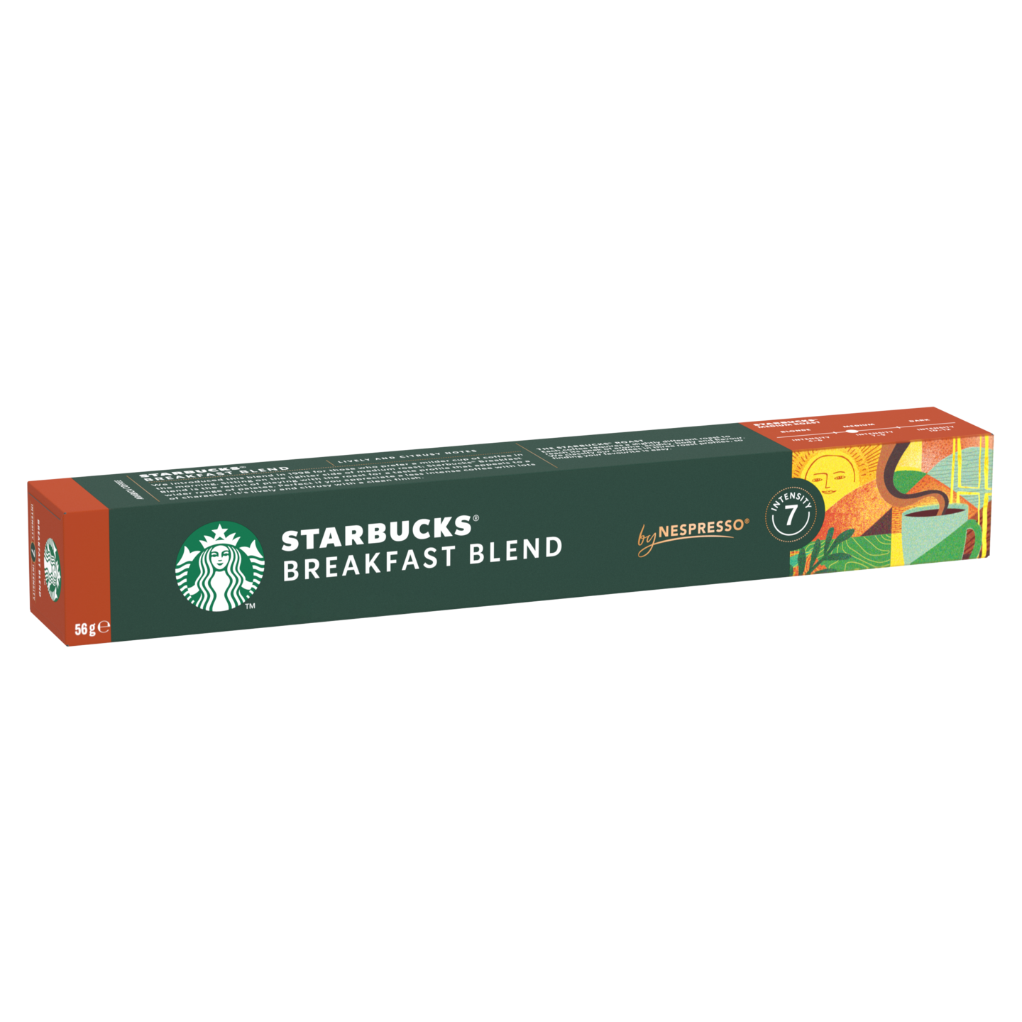 Starbucks Nespresso 10kaps Breakfast Bl