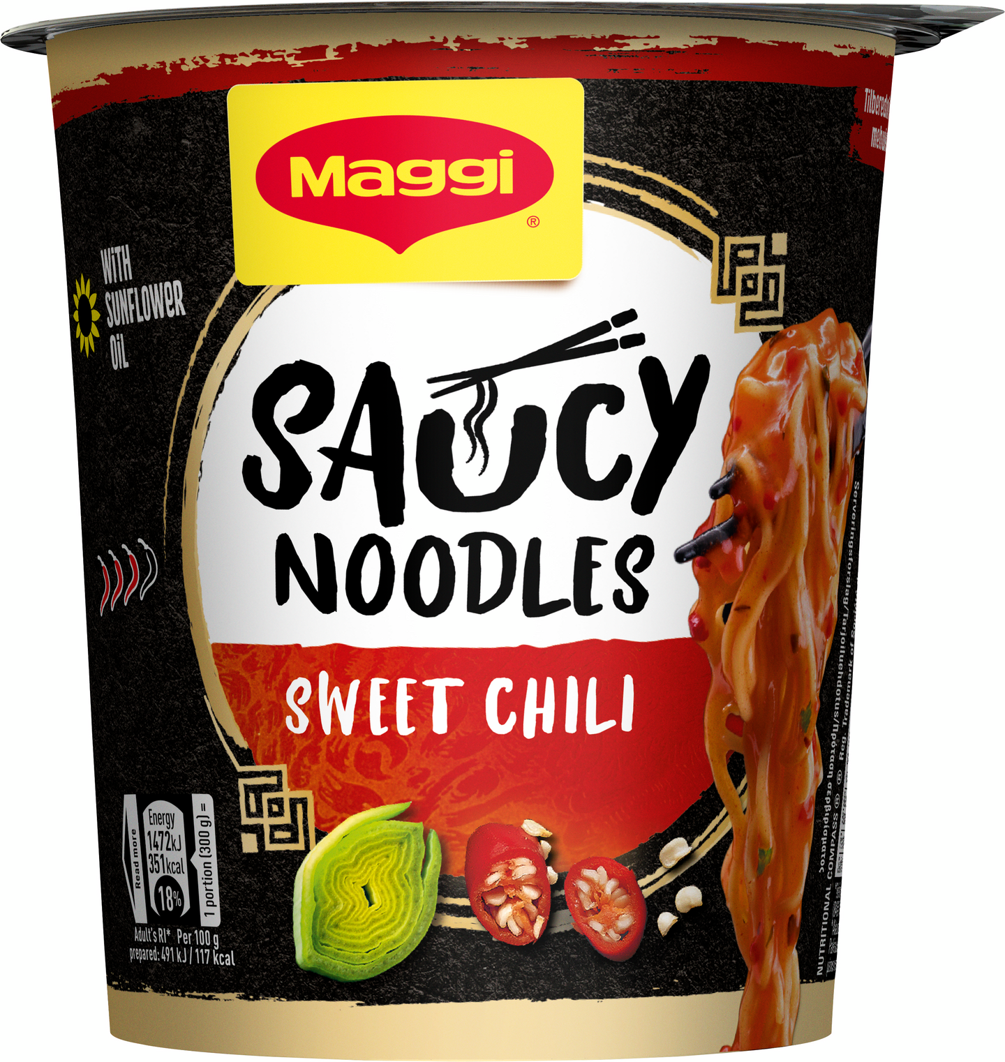 Maggi Saucy Noodles 75g Sweet Chili nuudeliateria