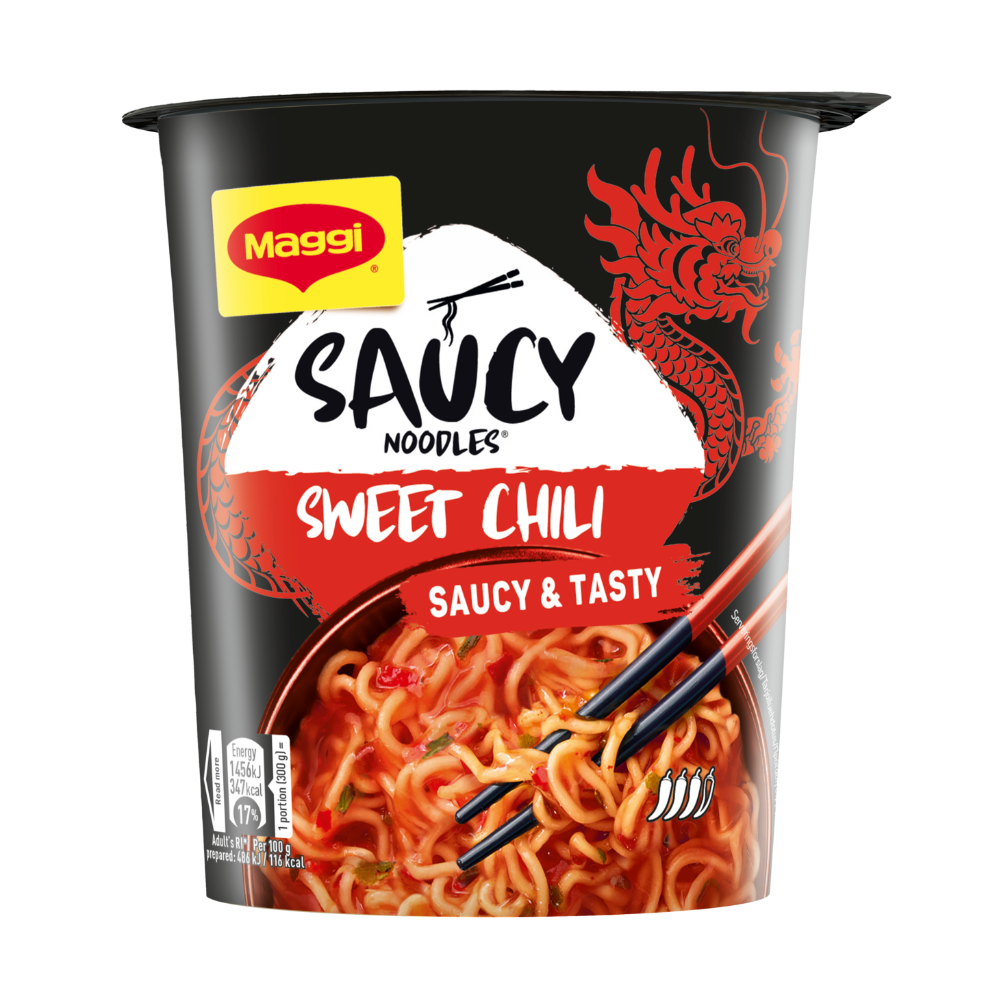 Maggi Saucy Noodles 75g Sweet Chili nuudeliateria