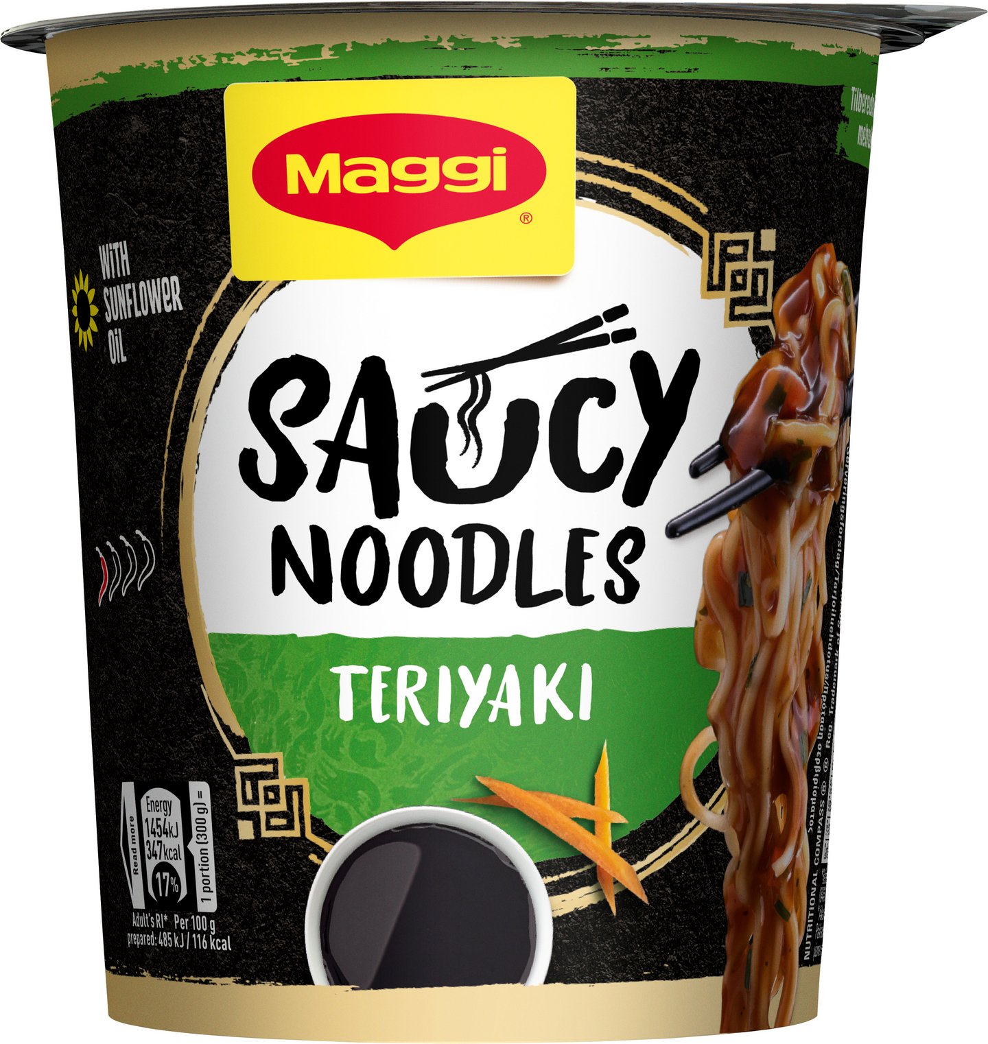 Maggi Saucy Noodles 75g Teriyaki nuudeliateria