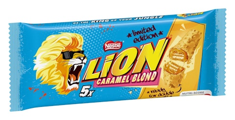 Nestlé Lion Blond 5x30g vohvelipatukka