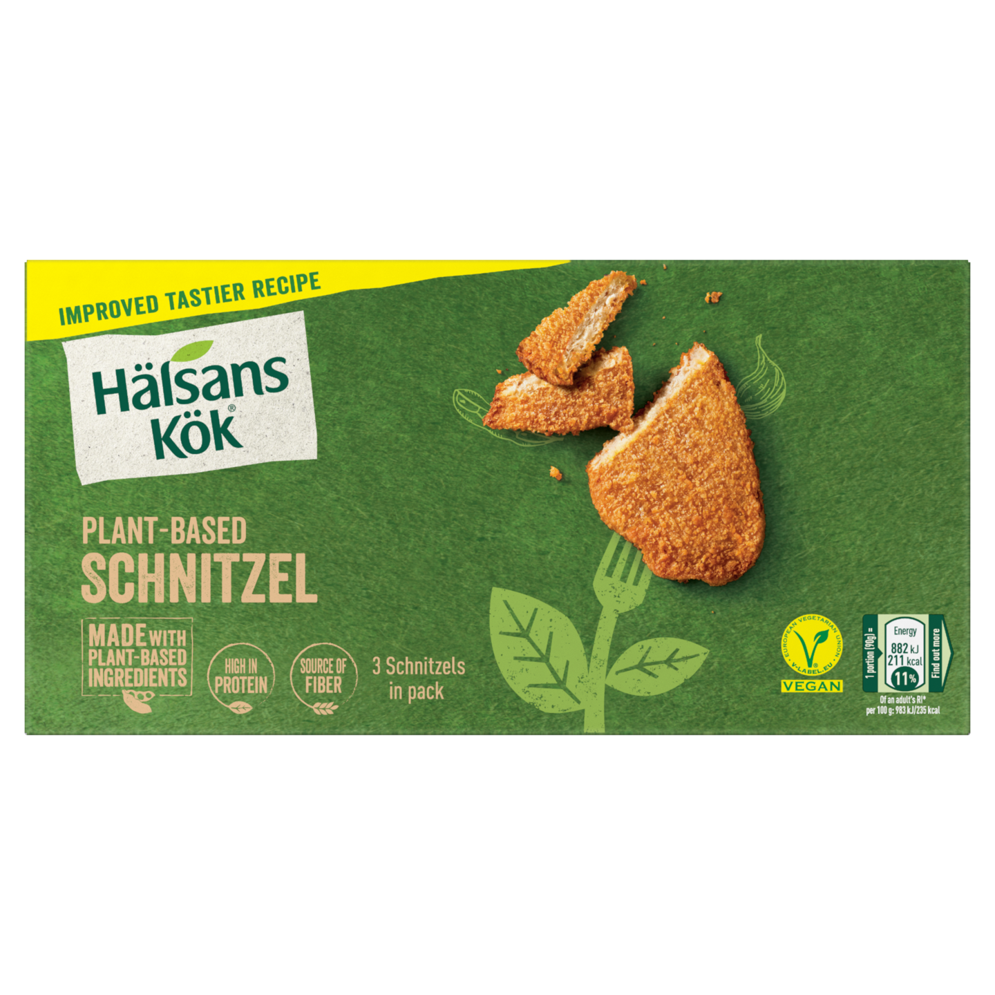 Hälsans Kök snitzel 270g pakaste