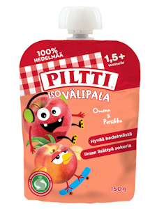 Piltti Iso välipala 150g 1,5+  vuotta omena & persikka