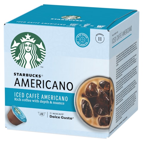 Starbucks Nescafé Dolce Gusto Iced Americano 12 kaps/66g