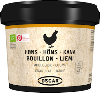 Oscar kanaliemijauhe 500g/72l luomu