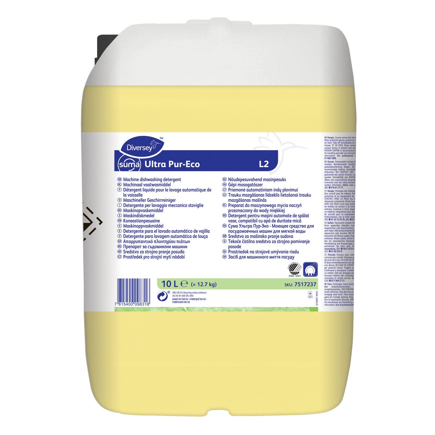 Suma Ultra Pur-Eco L2 koneastianpesuaine 10l