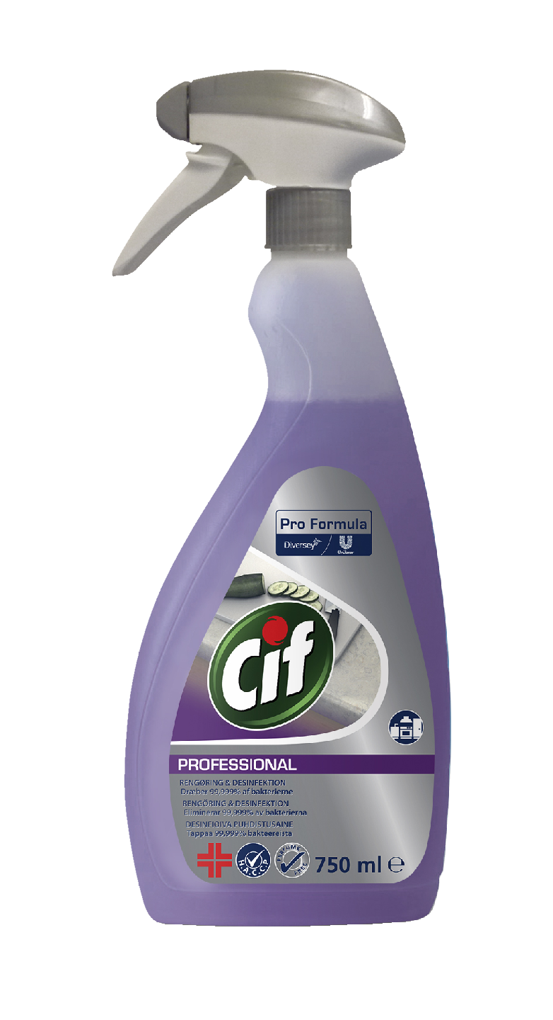 Cif Professional 2in1 750ml desinfioiva puhdistusaine