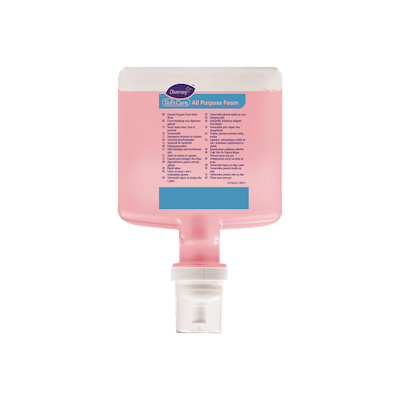 Diversey Soft Care Allpurpose Foam Käsienpesuvaahto käytetään IntelliCare annostelijassa 1,3l
