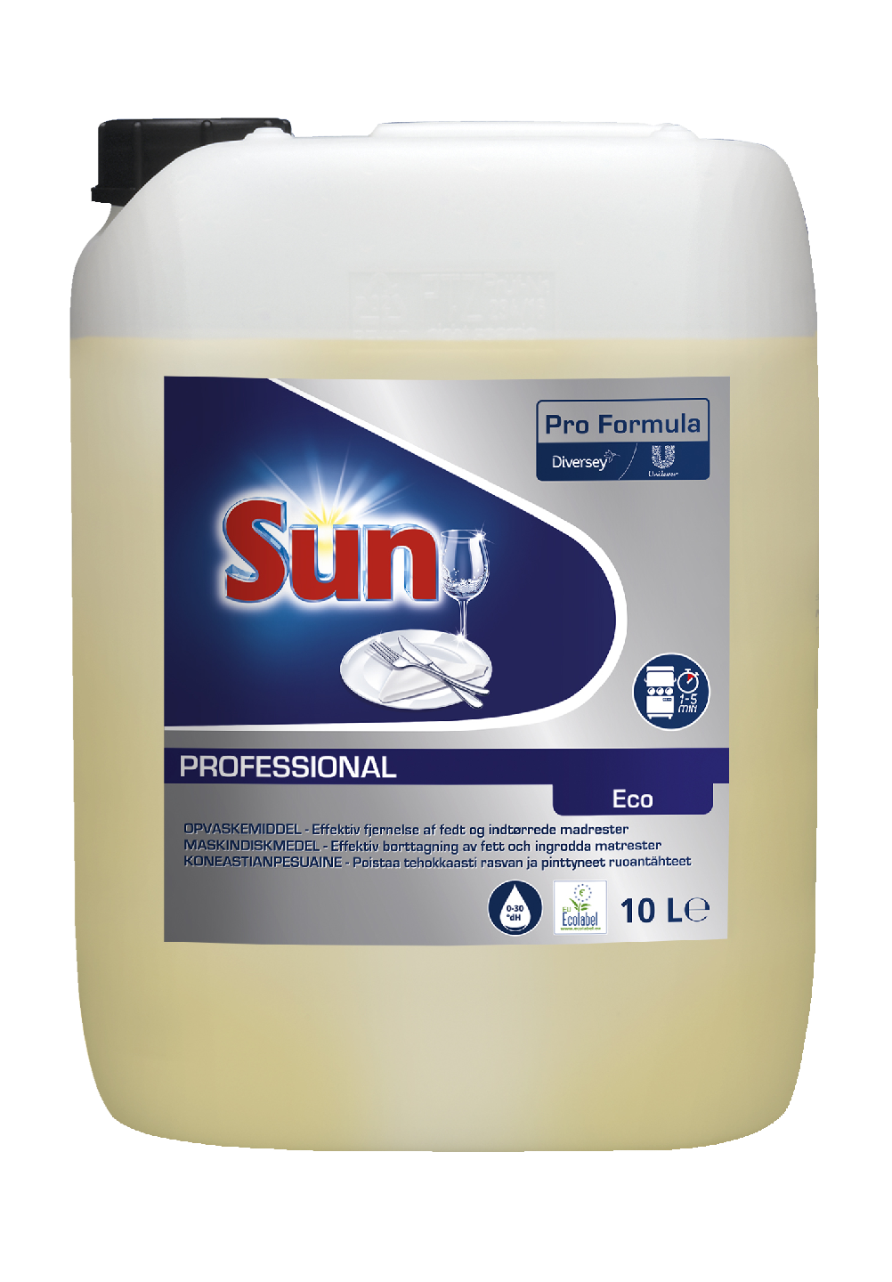 Sun Professional 10l nestemäinen koneastianpesuaine