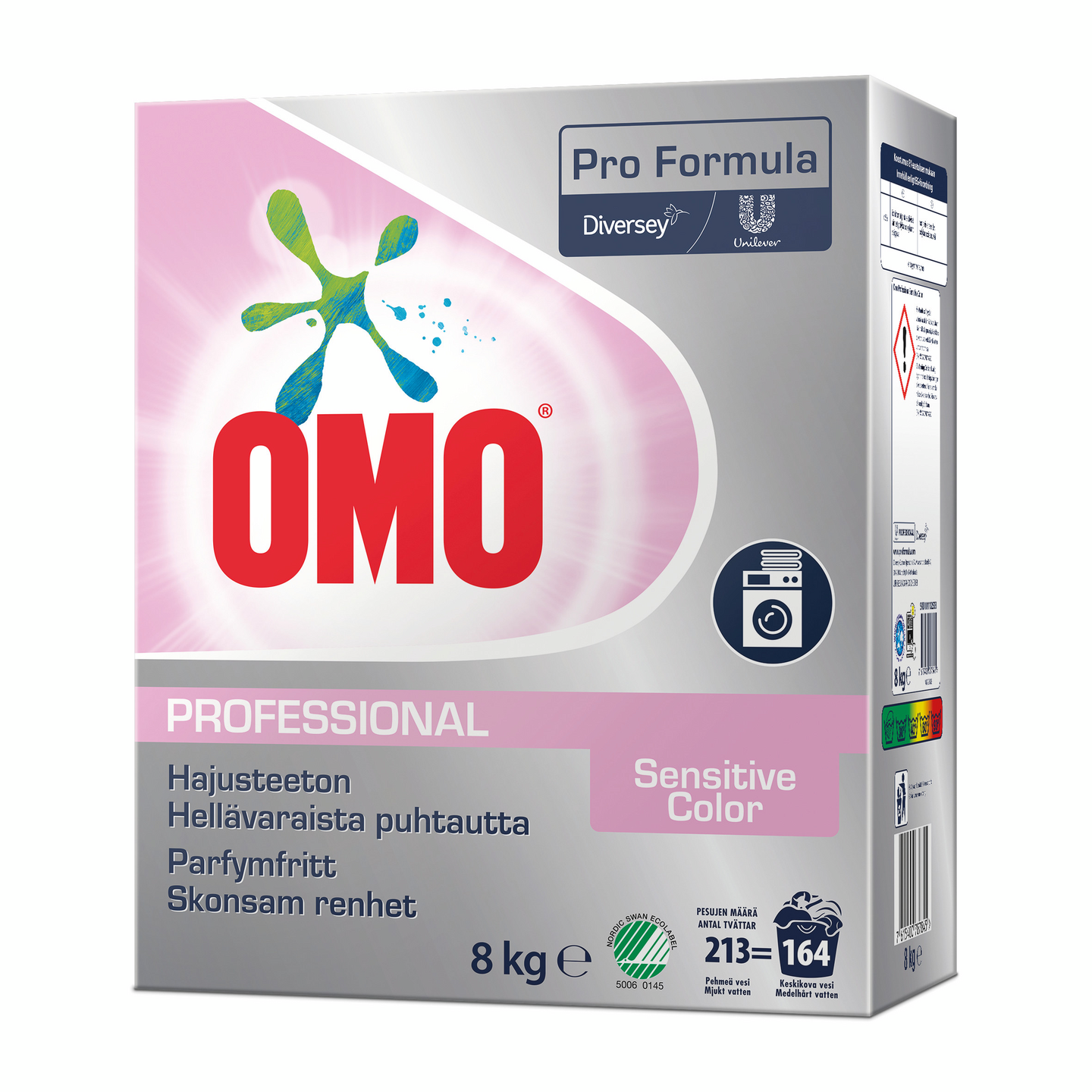 Omo Professional Sensitive Color pesujauhe 8kg hajustamaton