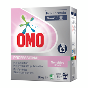 Omo Professional Sensitive Color pesujauhe 8kg hajustamaton