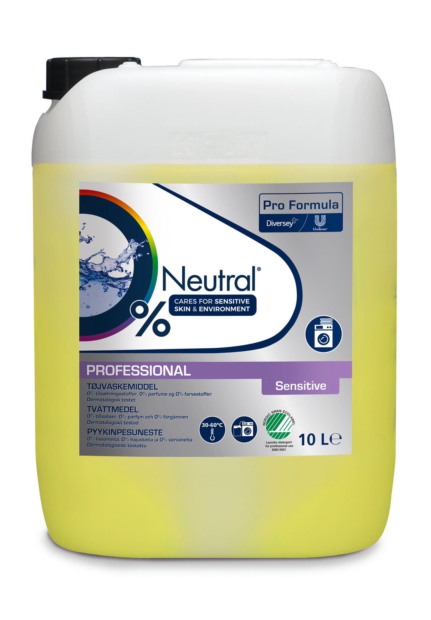 Neutral Professional sensitive pyykinpesuneste 10l