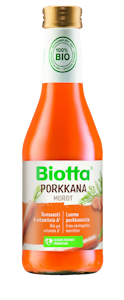 Biotta Porkkanatäysmehu 2,5dl luomu