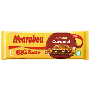 Marabou Big Taste Almond Caramel 300g suklaalevy DIS