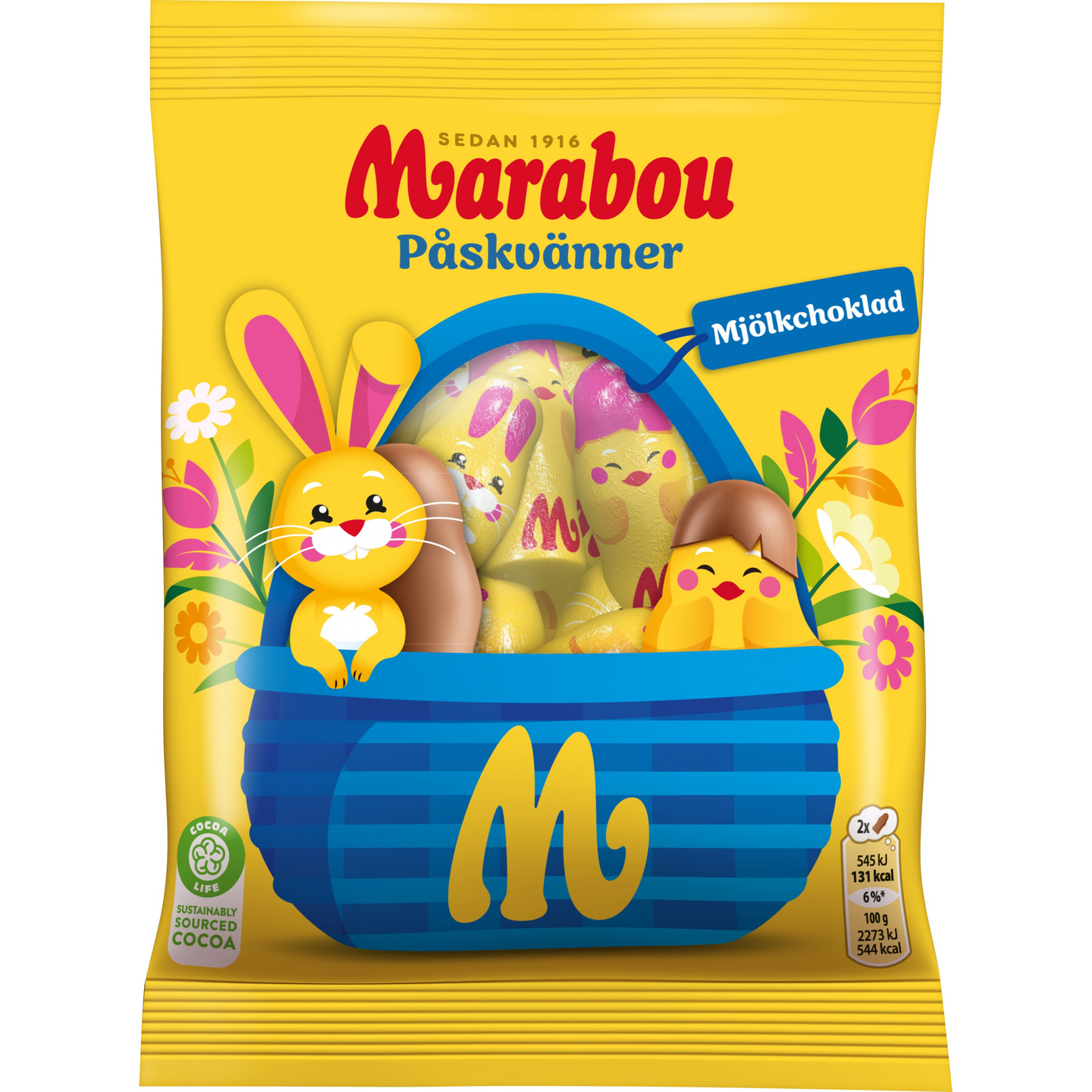 Marabou Påskvänner 120g suklaahahmot