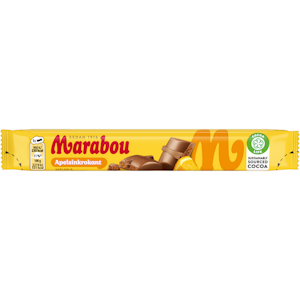 Marabou suklaapatukka 43g appelsiinikrokantti