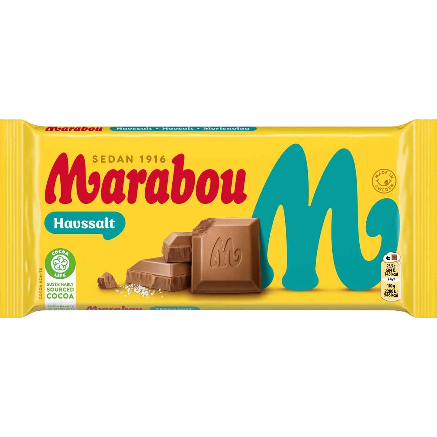 Marabou Havssalt maitosuklaalevy 185g