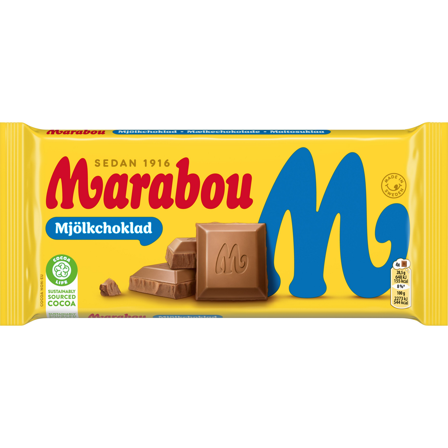 Marabou Mjölkchoklad maitosuklaalevy 200g