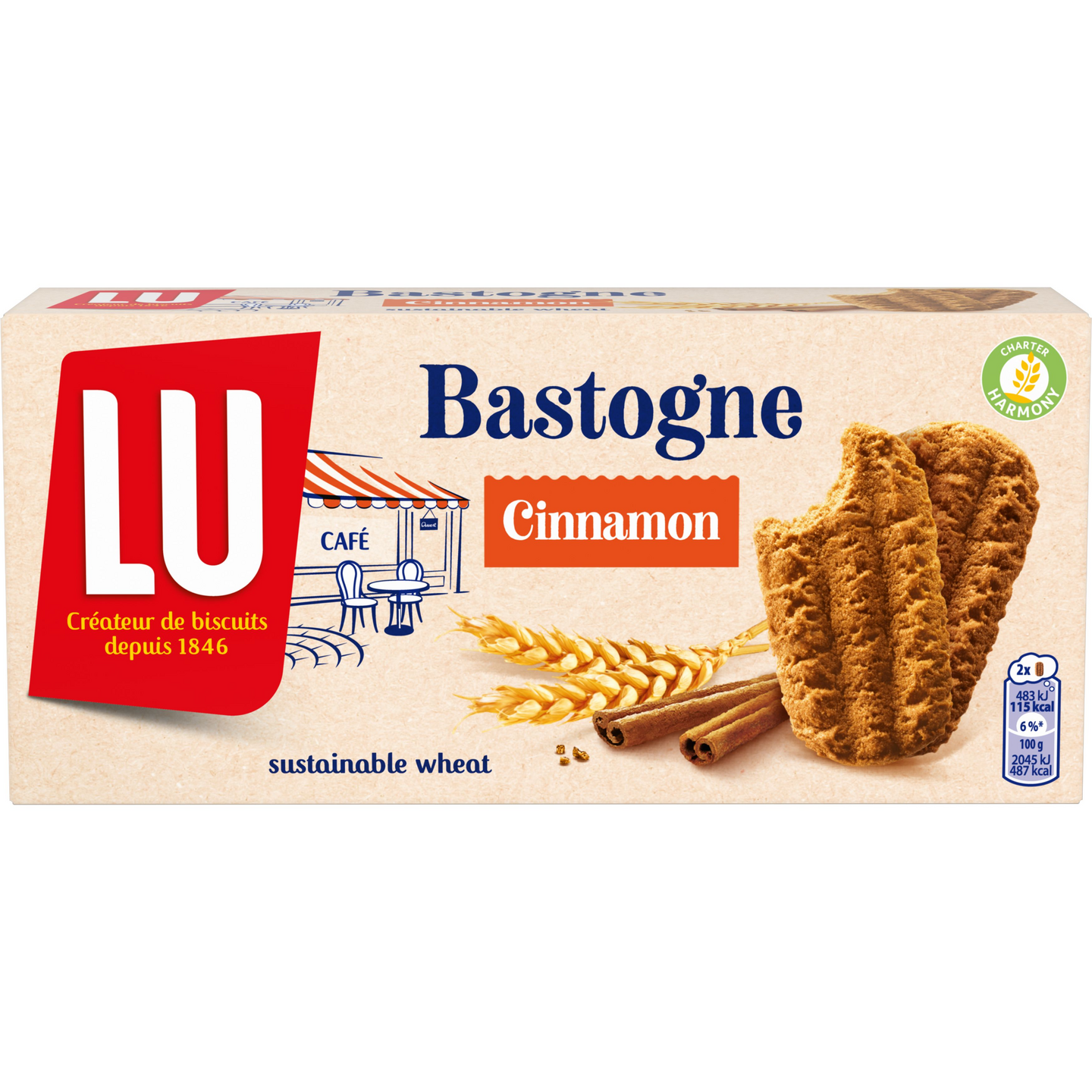 LU Bastogne kandisokerikeksi 200g