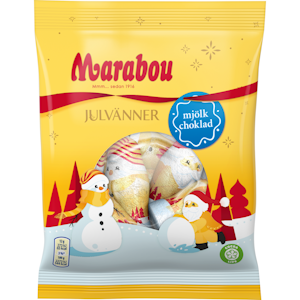 Marabou Julvänner jouluhahmot suklaa 120g